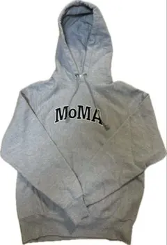 Champion MoMA パーカー S グレー