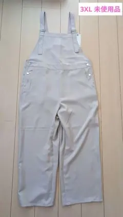 【GU】サロペットストレートパンツ 3XL