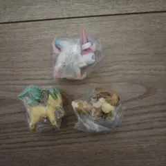 ポケモン つまんでつなげてマスコット ニンフィア イーブイ リーフィア ①