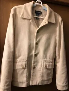 古着 ラルフローレン 白 コーデュロイ  M