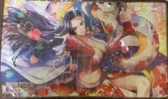 ワンピースカードゲーム 2周年 中国限定 ボア・ハンコック プレイマット 未開封