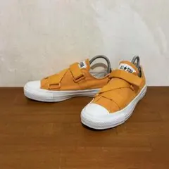 美品　コンバース　オールスターストラップ　22.5センチ　オレンジ　491