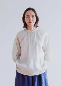 新品未使用 fogリネンワーク シャツ prit 快晴堂 ナチュラルランドリー