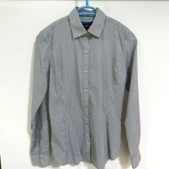 値下げ　アレキサンダージュリアンシャツ ストライプ