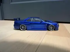 タミヤ 1/24 日産 スカイライン GT-R R33 TRIAL 完成品 - メルカリ