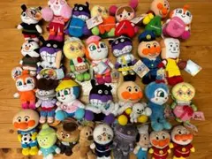 それいけ！　アンパンマン　ぬいぐるみ　高さ約15〜25cm　30体　まとめ売り