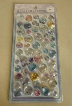 【正規品】クーリア　ボンボンドロップシール　水族館　クラゲ