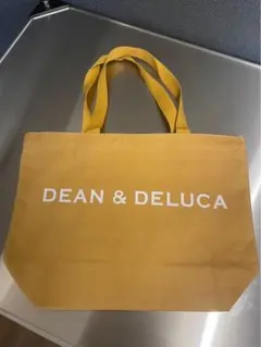 新品★DEAN&DELUCA ディーンアンドデルーカトートバッグイエローLサイズ