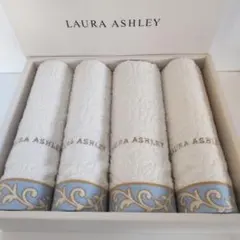 ローラアシュレイ ゲストタオル 4枚組