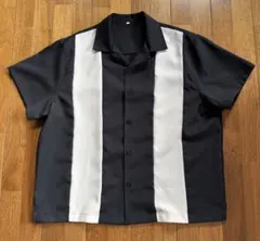 開襟半袖シャツ（ボックスシルエット）