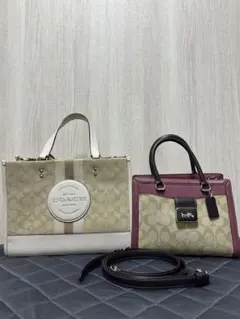 COACH ハンドバッグ　ショルダーバック　2点まとめ売り