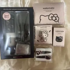 【新品未使用】WAKEMAKE × ハローキティ コスメセット まとめ売りのサムネイル