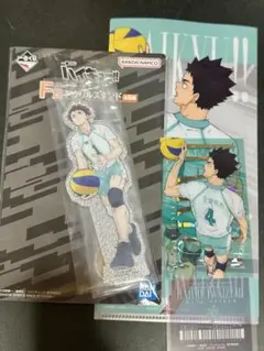 ハイキュー！！一番くじ　アクリルスタンド　チケットケース　及川徹　岩泉一