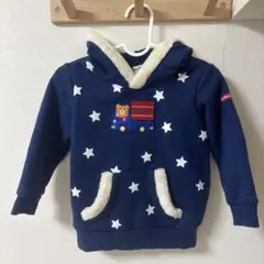 HOT BISCUITS♡星柄パーカー 90cm