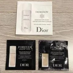 ディオール　サンプル　まとめ売り　化粧水　下地　ファンデーション