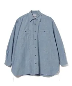BEAMS JAPAN × BUZZ RICKSON'Sシャンブレーシャツ Mのサムネイル