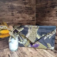 ☆ハンドメイド☆数珠　小物入れ　和柄　メンズ