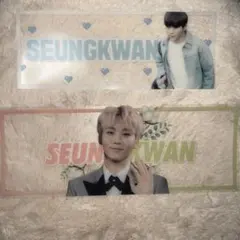 seventeen スングァン　透明スローガンセット