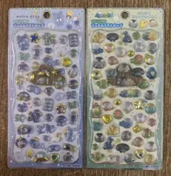 【正規品】ストーンつきジュエルプチドロップシール / 2枚セット