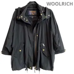 【美品】ウールリッチ マウンテンナイロンジャケットオーバーサイズ ブラックXS