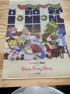 初音ミク クリアファイル snow song show