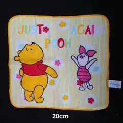 新品　プーさん　ピグレット　ミニタオル 20cm　ハンドタオルのサムネイル
