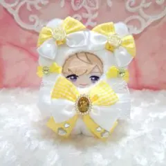 限定セール⭐にじぱぺっと ぬい服 きぐるみ 10cm ねこ　イエロー