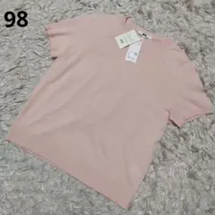 98＊新品タグ付 ユニクロ メリノ クルーネック半袖 XL