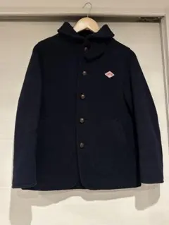 DANTON ダントン ウールモッサ 丸襟ショートジャケット コート 36