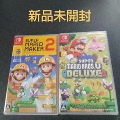 スーパーマリオメーカー2 + New スーパーマリオブラザーズ U デラックスのサムネイル