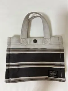 【廃盤】PORTER×sunbrella ミニトートバッグ ミニハンドバッグのサムネイル