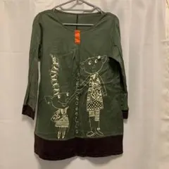 アルベロベロ　オリーブグリーンのチュニック