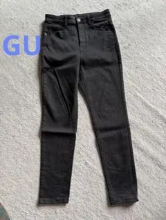 GUウルトラストレッチスキニージーンズ ブラック【超美品】