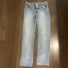 Lee ライトブルー デニムパンツ メンズのサムネイル