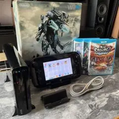 ⭐️美品⭐️Nintendo Wii U クロ 本体 ソフト3本セット