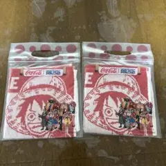 ワンピース コカ・コーラ コラボタオル 2枚セット