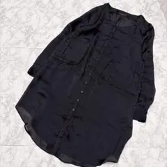 ダーマコレクション シアーシャツ ブラックのサムネイル