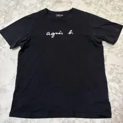 agnès b. ブラック Tシャツ サイズ2