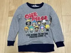 アニメワンピース　裏起毛トレーナー（130センチ）