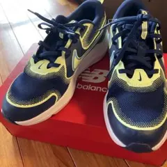 Nike ランニングシューズ ネイビー/イエロー