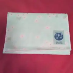 三重織ガーゼ 花柄ハンカチ