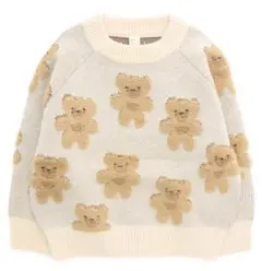 アプレレクール　tiny bear ニット　サイズ90〜100