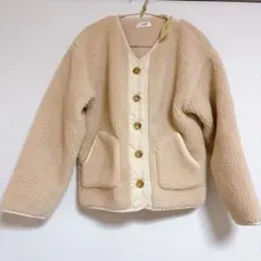 ELMO 韓国子供服 ボアジャケット 大人用　アウター