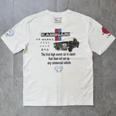 KAMINARI カミナリ 旧車 絶版車販売 抜染プリント 半袖 Tシャツのサムネイル