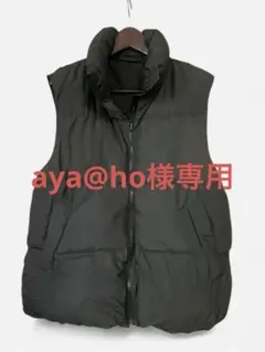 GU ブラックダウンベスト