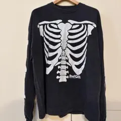 9090 スケルトン ワッフル ヘンリーネック Tシャツ - メルカリ