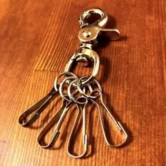 【KeyHolder】トリガースナップ　シルバーカラー