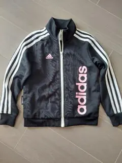 adidas ジャージ 黒/ピンク 120