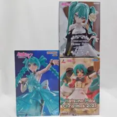 【未開封】初音ミク フィギュア 3点まとめ売り