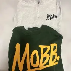MOBBロゴセットアップ グレー 上M 下S 貴重モデル - メルカリ